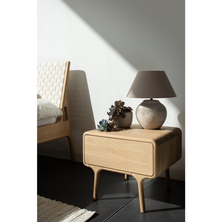 Gazzda - Fawn Nachttisch Eiche natur geölt Gazzda - Fawn Nachttisch Eiche natur geölt