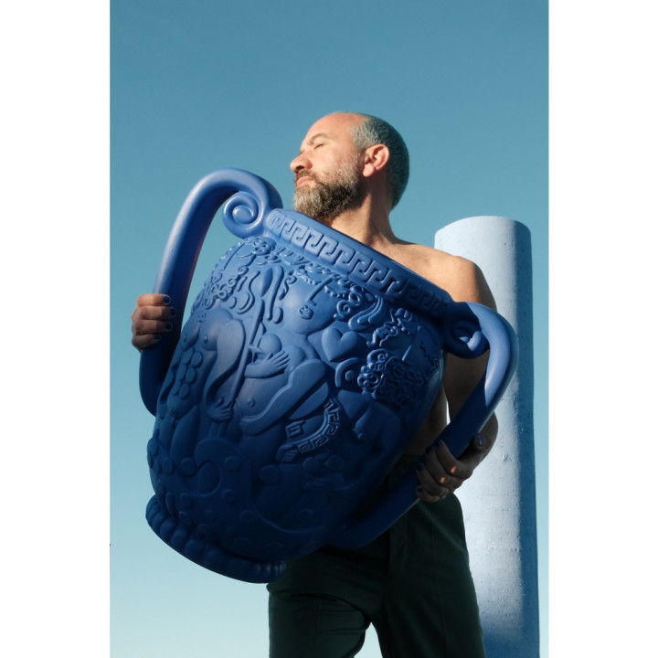 Seletti - Magna Graecia Amphore Blau Seletti - Magna Graecia Amphore Blau