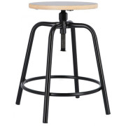 Jan Kurtz - Paris Hocker Gestell Schwarz