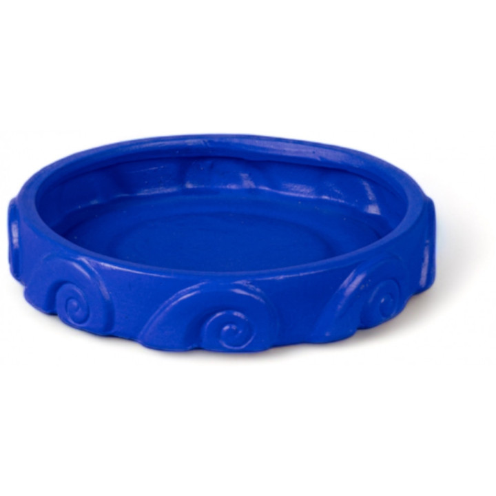 Seletti - Magna Graecia Vase mit Untersetzer Onda Blau Seletti - Magna Graecia Vase mit Untersetzer Onda Blau