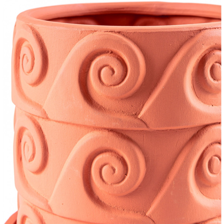 Seletti - Magna Graecia Vase mit Untersetzer Onda Seletti - Magna Graecia Vase mit Untersetzer Onda