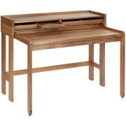 Lambert - Modesto Sekretär Walnuss massiv geölt