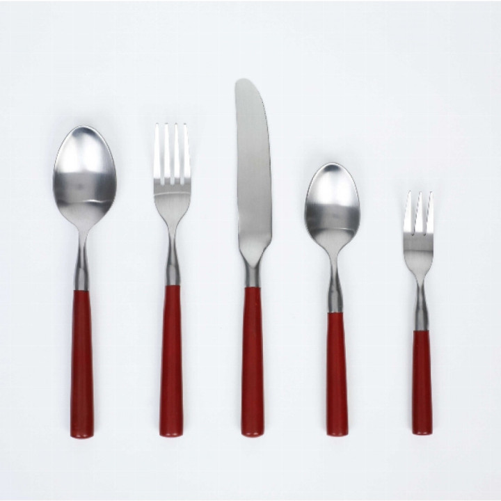 Lambert - Daily Kaffeelöffel Edelstahl Rot (12er Set) Lambert - Daily Kaffeelöffel Edelstahl Rot (12er Set)