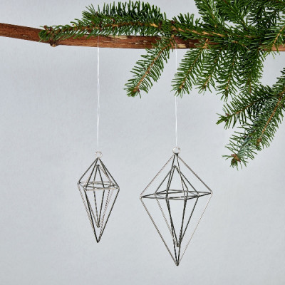 Lambert - Cristal Dekohänger Vernickelt L Lambert - Cristal Dekohänger Vernickelt L