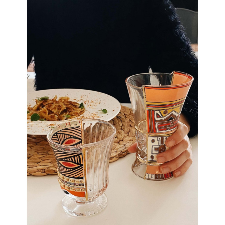 Seletti - Hybrid Gläser Rodina, 220 ml 3er-Set Seletti - Hybrid Gläser Rodina, 220 ml 3er-Set