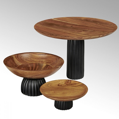 Lambert - Toivo Holzschale auf Fuß Lambert - Toivo Holzschale auf Fuß