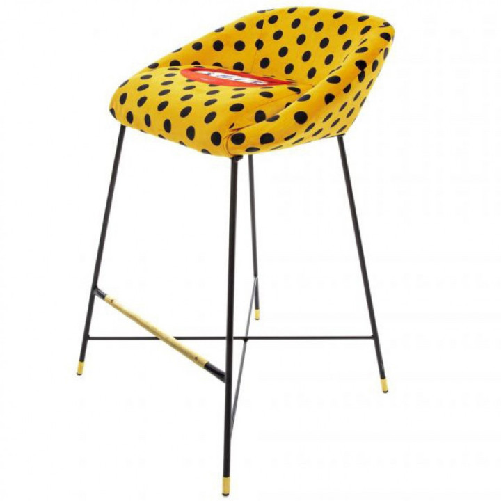 Seletti - TP Shit Barhocker gepolstert Seletti - TP Shit Barhocker gepolstert