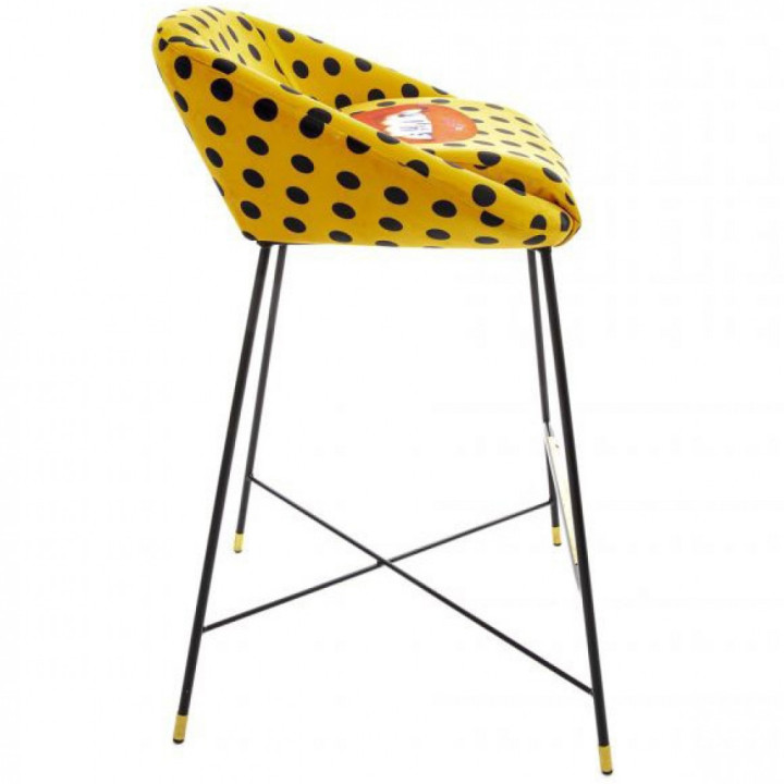 Seletti - TP Shit Barhocker gepolstert Seletti - TP Shit Barhocker gepolstert