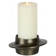 Lambert - Proton Kerzenhalter Dunkel Bronze