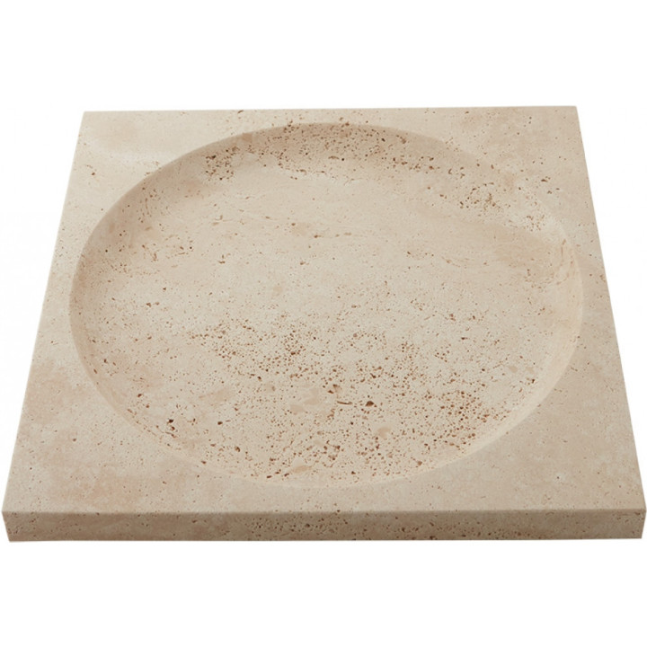 AYTM - Regina Deko Schale Travertin 30x30 cm AYTM - Regina Deko Schale Travertin 30x30 cm