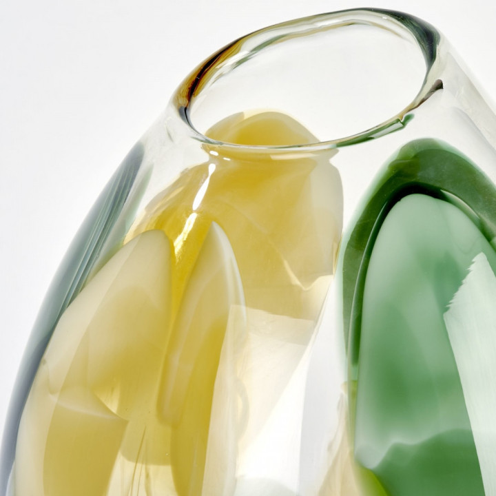 Lambert - Bagodar Vase grün/beige S Lambert - Bagodar Vase grün/beige S