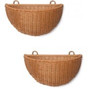 Ferm Living - Braided Wandtaschen (2er Set)
