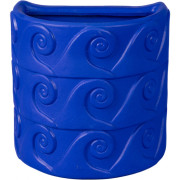 Seletti - Magna Graecia Wand-Vase Onde Blau