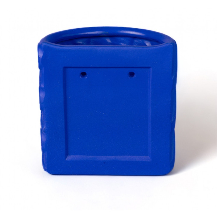 Seletti - Magna Graecia Wand-Vase Onde Blau Seletti - Magna Graecia Wand-Vase Onde Blau