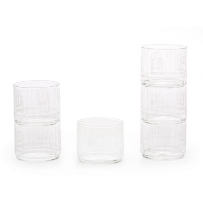 Seletti - Palace Torre Chiara Gläser (6er Set) Seletti - Palace Torre Chiara Gläser (6er Set)