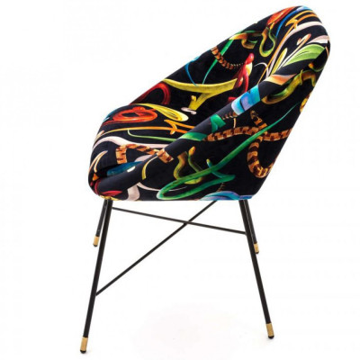 Seletti - TP Snakes Stuhl Gepolstert Seletti - TP Snakes Stuhl Gepolstert