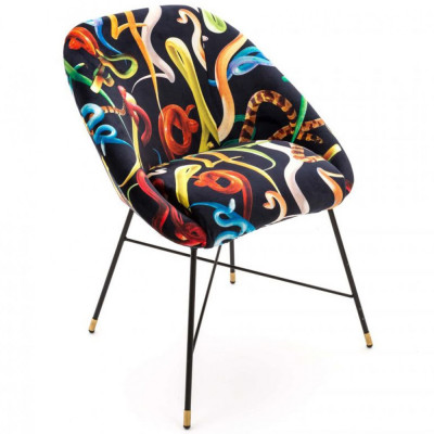 Seletti - TP Snakes Stuhl Gepolstert Seletti - TP Snakes Stuhl Gepolstert