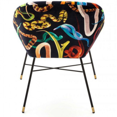 Seletti - TP Snakes Stuhl Gepolstert Seletti - TP Snakes Stuhl Gepolstert