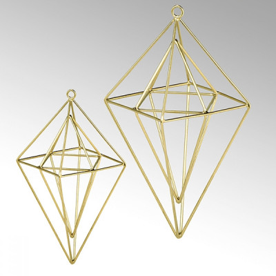 Lambert - Cristal Dekohänger Gold L Lambert - Cristal Dekohänger Gold L