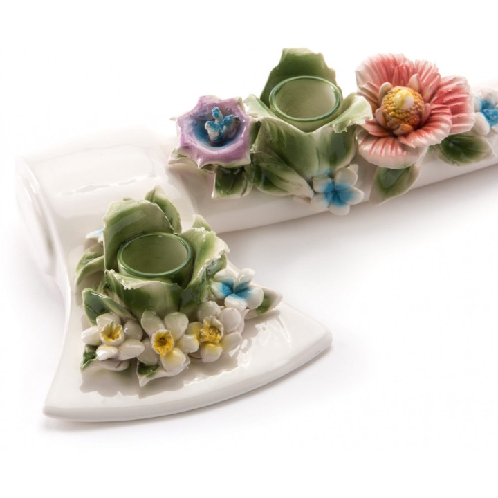 Seletti - Flower Attitude The Axe Kerzenständer Seletti - Flower Attitude The Axe Kerzenständer