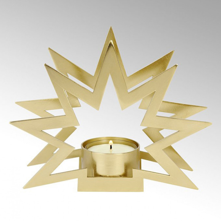 Lambert - Felis Teelichthalter Matt Gold Lambert - Felis Teelichthalter Matt Gold