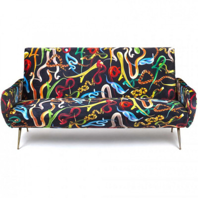Seletti - TP Snakes Dreisitzer Sofa Seletti - TP Snakes Dreisitzer Sofa