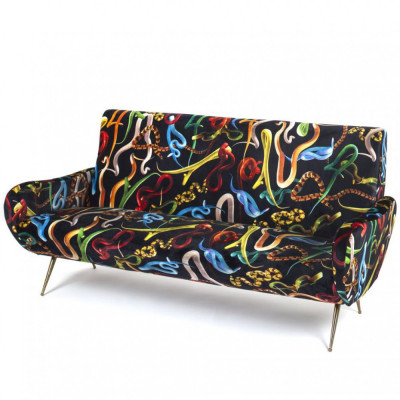 Seletti - TP Snakes Dreisitzer Sofa Seletti - TP Snakes Dreisitzer Sofa