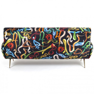 Seletti - TP Snakes Dreisitzer Sofa Seletti - TP Snakes Dreisitzer Sofa