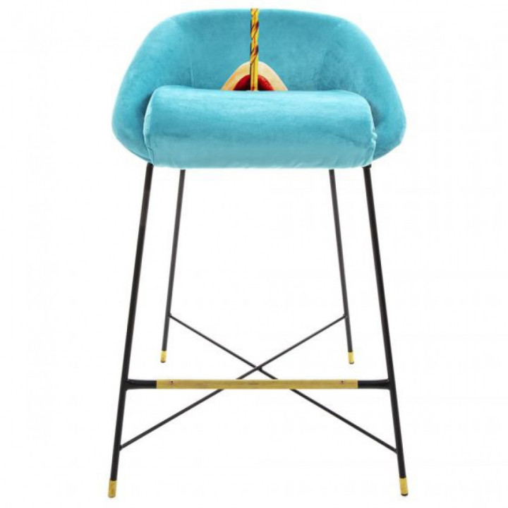 Seletti - TP Drill Barhocker gepolstert Seletti - TP Drill Barhocker gepolstert