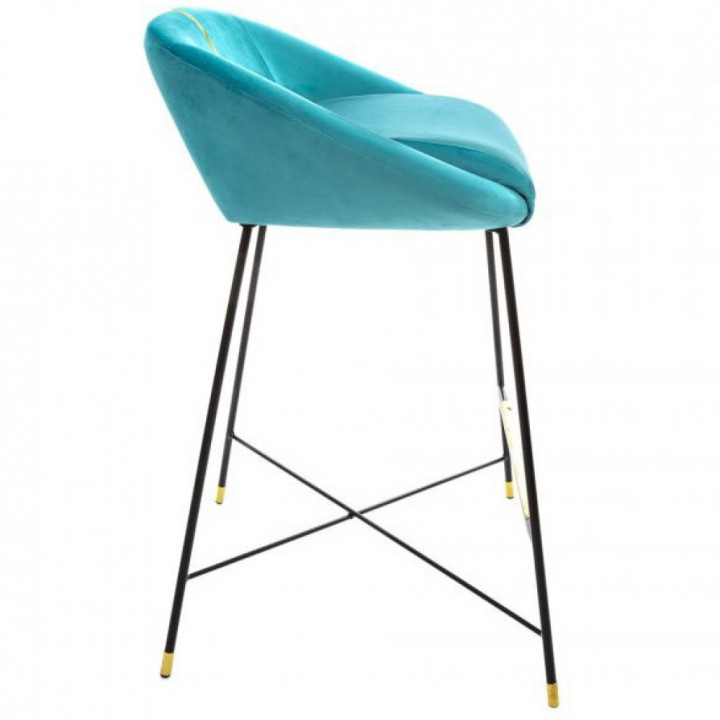 Seletti - TP Drill Barhocker gepolstert Seletti - TP Drill Barhocker gepolstert