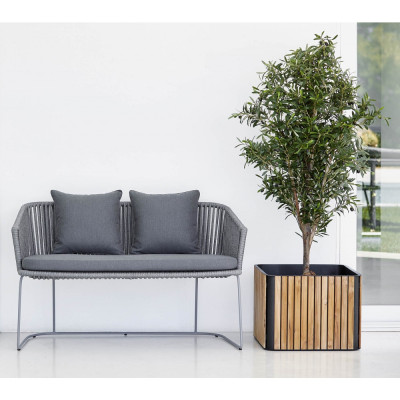 Cane-line - Combine Pflanzengefäß medium Quadrat Cane-line - Combine Pflanzengefäß medium Quadrat