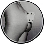 Seletti - TP Two Of Spades Teppich Ø194 cm