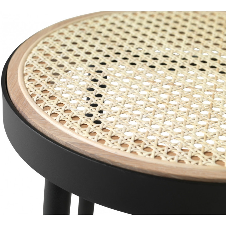 Warm Nordic - Be My Guest Hocker French Cane Warm Nordic - Be My Guest Hocker French Cane