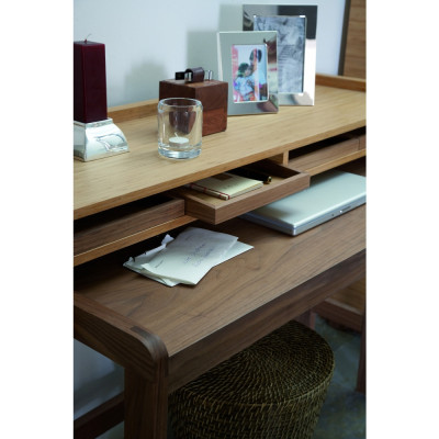 Lambert - Modesto Sekretär Walnussfurnier geölt Lambert - Modesto Sekretär Walnussfurnier geölt