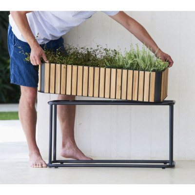 Cane-line - Combine Pflanzengefäß mit Gestell Cane-line - Combine Pflanzengefäß mit Gestell