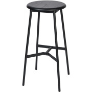 Lambert - Derrick Barhocker Eiche Schwarz