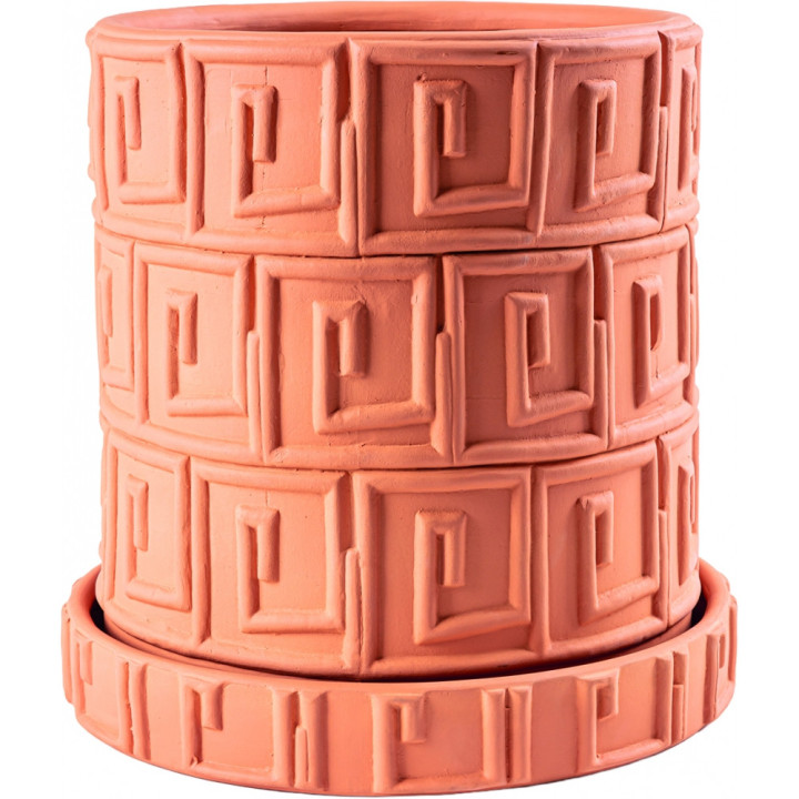 Seletti - Magna Graecia Vase mit Untersetzer Greca Seletti - Magna Graecia Vase mit Untersetzer Greca