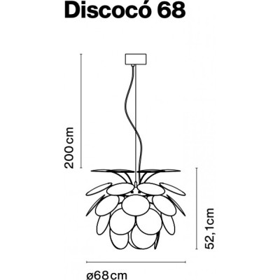 Marset - Discocó Wood 68 Pendelleuchte Marset - Discocó Wood 68 Pendelleuchte
