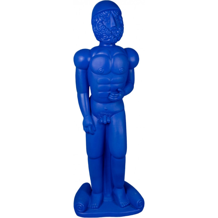 Seletti - Magna Graecia Statue Bronzo Helmet Blau Seletti - Magna Graecia Statue Bronzo Helmet Blau