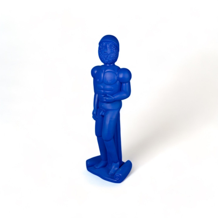 Seletti - Magna Graecia Statue Bronzo Helmet Blau Seletti - Magna Graecia Statue Bronzo Helmet Blau