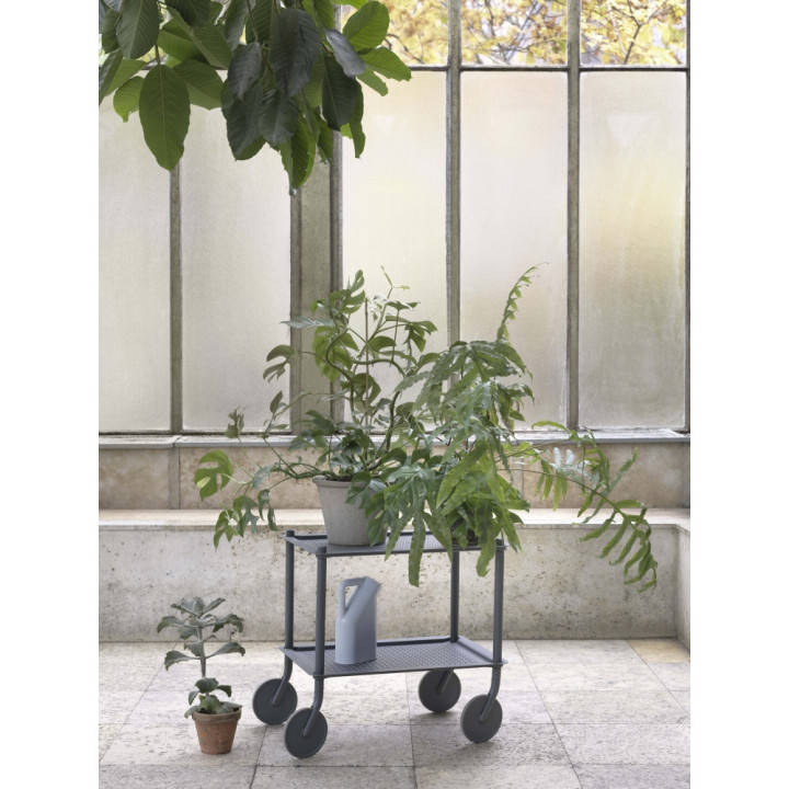 Muuto - Flow Trolley 2-Ebenen Grau Muuto - Flow Trolley 2-Ebenen Grau