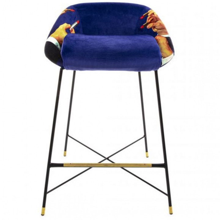 Seletti - TP Lipsticks Barhocker gepolstert Seletti - TP Lipsticks Barhocker gepolstert