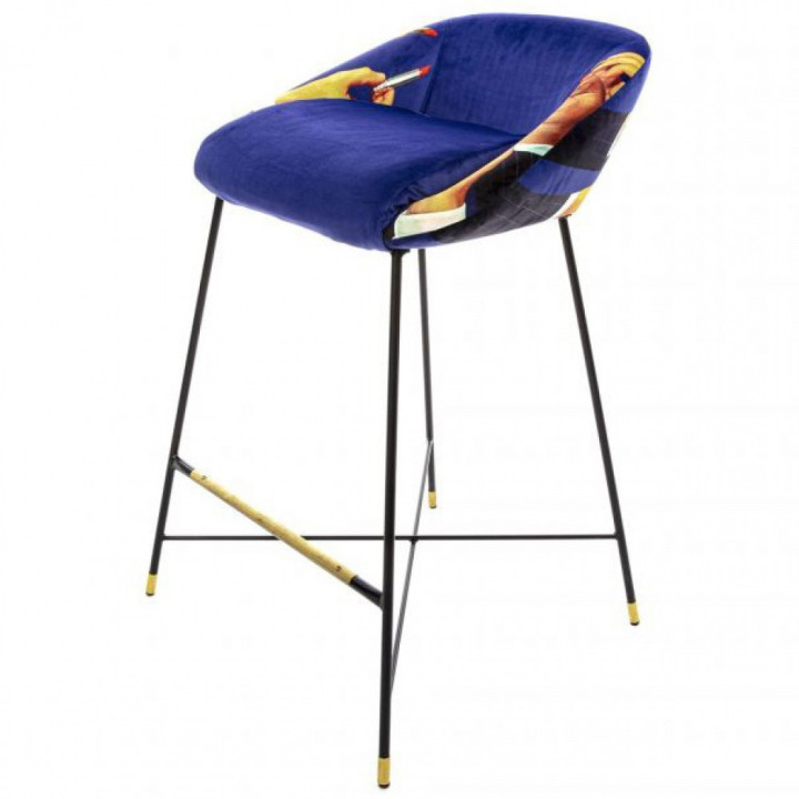 Seletti - TP Lipsticks Barhocker gepolstert Seletti - TP Lipsticks Barhocker gepolstert