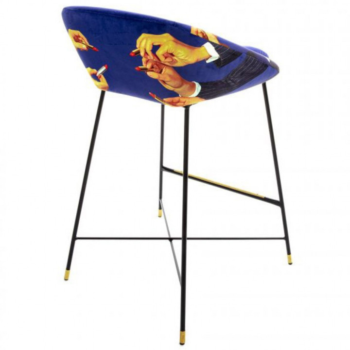 Seletti - TP Lipsticks Barhocker gepolstert Seletti - TP Lipsticks Barhocker gepolstert