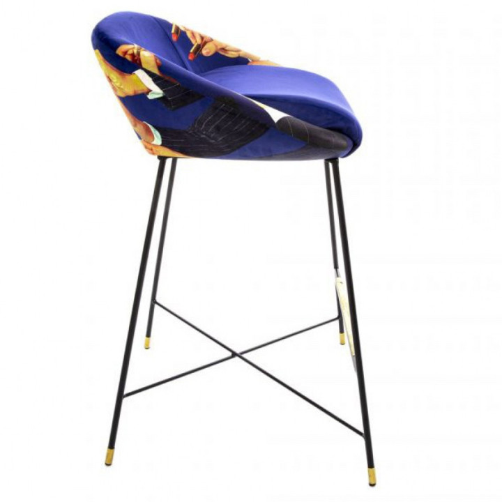 Seletti - TP Lipsticks Barhocker gepolstert Seletti - TP Lipsticks Barhocker gepolstert