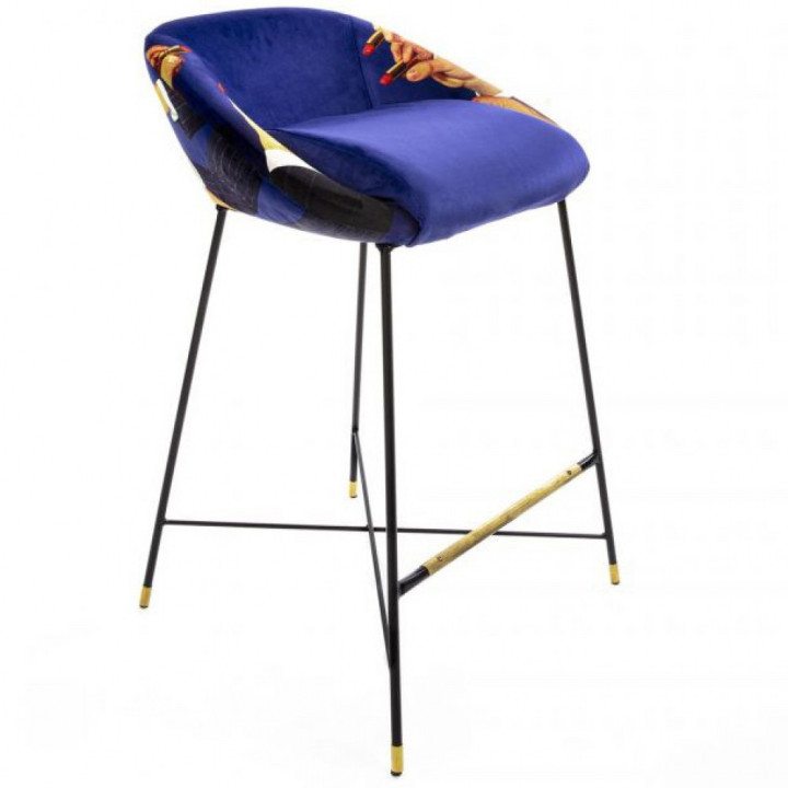 Seletti - TP Lipsticks Barhocker gepolstert Seletti - TP Lipsticks Barhocker gepolstert