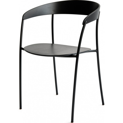 New Works - Missing Armlehnenstuhl, Schwarze Eiche New Works - Missing Armlehnenstuhl, Schwarze Eiche