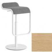 La Palma - Lem Barhocker 55-67 cm weiß