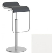 La Palma - Lem Barhocker 66-79 cm matt verchromt