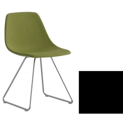 La Palma - Miunn S160 Kufenstuhl matt verchromt